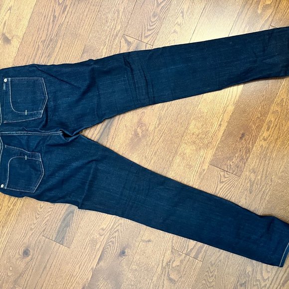 Fidelity Denim Straight Leg Dark Rinse Size 29 - Picture 2 of 5